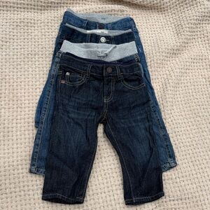 Kids Denim Jeans Set - Blue and Black